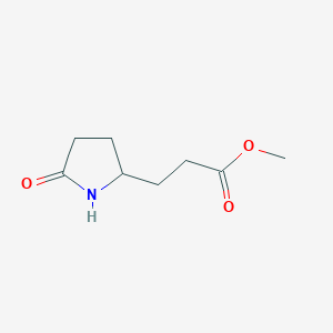 Methyl 3-(5-oxopyrrolidin-2-yl)propanoate