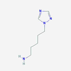 5-(1h-1,2,4-Triazol-1-yl)pentan-1-amine