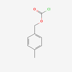 molecular formula C9H9ClO2 B8741911 4-Methylbenzyl carbonochloridate 