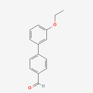 molecular formula C15H14O2 B8741919 3'-Ethoxy-[1,1'-biphenyl]-4-carbaldehyde 