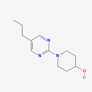 1-(5-Propylpyrimidin-2-yl)piperidin-4-ol