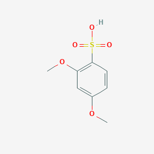 molecular formula C8H10O5S B8741949 2,4-Dimethoxybenzenesulfonic acid CAS No. 7134-13-6