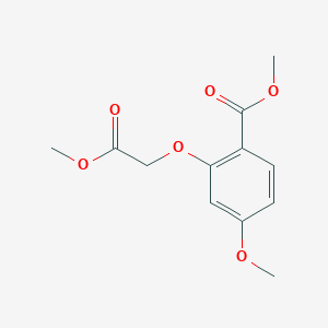Methyl 4-methoxy-2-(2-methoxy-2-oxoethoxy)benzoate