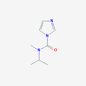 molecular formula C8H13N3O B8742039 N-isopropyl-N-methyl-1H-imidazole-1-carboxamide 