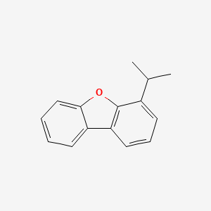 molecular formula C15H14O B8742087 4-Isopropyldibenzo[b,d]furan CAS No. 60715-43-7