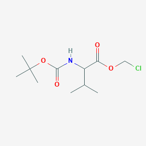 Chloromethyl 2-((tert-butoxycarbonyl)amino)-3-methylbutanoate