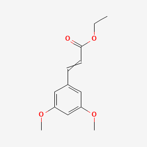 molecular formula C13H16O4 B8742395 Ethyl 3,5-dimethoxycinnamate 