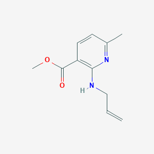 molecular formula C11H14N2O2 B8742455 2-Allylamino-6-methylnicotinic acid methyl ester 