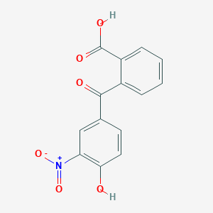 2-(4-Hydroxy-3-nitrobenzoyl)benzoic acid