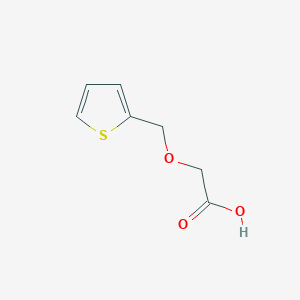 molecular formula C7H8O3S B8742481 2-(Thiophen-2-ylmethoxy)acetic acid 