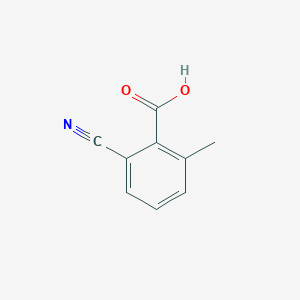 molecular formula C9H7NO2 B8742488 2-Cyano-6-methylbenzoic acid 