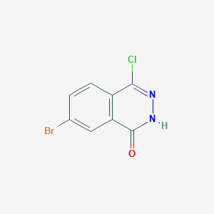 molecular formula C8H4BrClN2O B8742764 7-bromo-4-chloro-2H-phthalazin-1-one 
