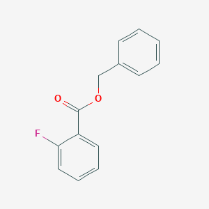 molecular formula C14H11FO2 B8742855 Benzyl 2-fluorobenzoate 