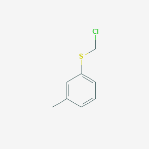 molecular formula C8H9ClS B8742923 3-Methylphenyl chloromethyl sulfide 