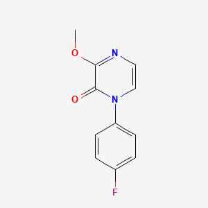 1-(4-fluorophenyl)-3-methoxypyrazin-2(1H)-one