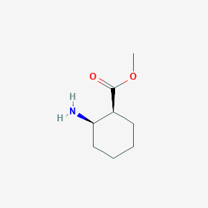 molecular formula C8H15NO2 B8742980 (1S,2R)-Methyl 2-aminocyclohexanecarboxylate 