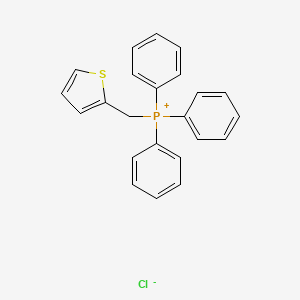 molecular formula C23H20ClPS B8742995 2-Thienylmethyltriphenylphosphonium chloride CAS No. 3462-99-5