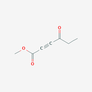 4-Oxo-hex-2-ynoic acid methyl ester