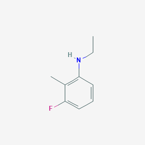 molecular formula C9H12FN B8743096 N-ethyl-3-fluoro-2-methylaniline 