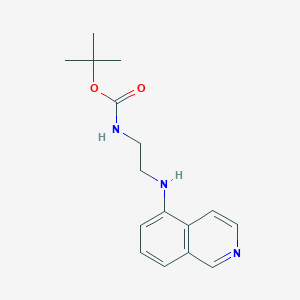 N-(tert-butoxycarbonyl)-N'-(5-isoquinolyl)ethylenediamine