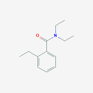 molecular formula C13H19NO B8743364 n,n,2-Triethylbenzamide CAS No. 5434-08-2