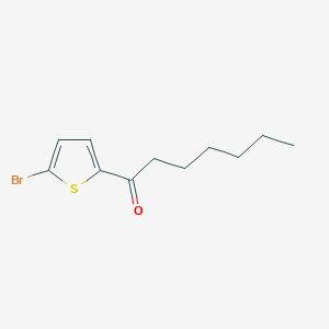 1-(5-Bromothiophen-2-YL)heptan-1-one