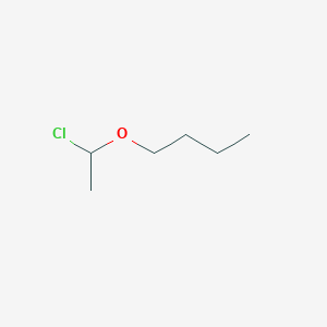 molecular formula C6H13ClO B8743393 n-Butyl 1-chloroethyl ether 