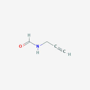molecular formula C4H5NO B8743428 N-formylpropargylamine 
