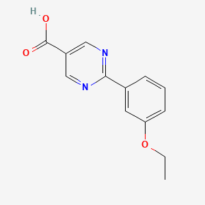 2-[3-(Ethyloxy)phenyl]-5-pyrimidinecarboxylic acid