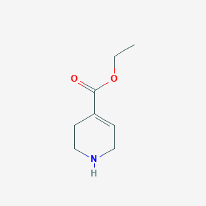 molecular formula C8H13NO2 B8743456 4-Carbethoxy-1,2,5,6-tetrahydropyridine 