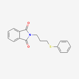 2-(3-(phenylthio)propyl)-1H-isoindole-1,3(2H)-dione