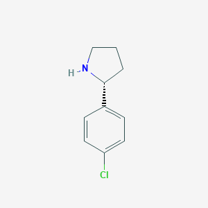 molecular formula C10H12ClN B087435 (R)-2-(4-氯苯基)吡咯烷 CAS No. 1217831-54-3