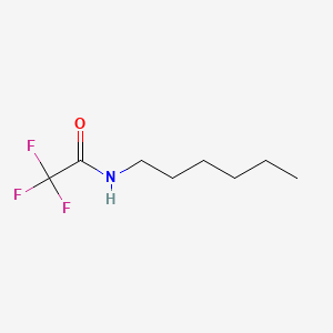 molecular formula C8H14F3NO B8743620 2,2,2-Trifluoro-n-hexylacetamide CAS No. 687-09-2