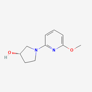 molecular formula C10H14N2O2 B8743626 (S)-1-(6-Methoxypyridin-2-yl)pyrrolidin-3-ol 