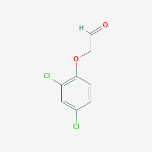 molecular formula C8H6Cl2O2 B8743787 2,4-Dichlorophenoxyacetaldehyde 