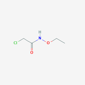 molecular formula C4H8ClNO2 B8743807 2-Chloro-N-ethoxyacetamide CAS No. 36851-84-0