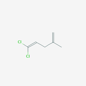 molecular formula C6H8Cl2 B8743813 1,1-Dichloro-4-methyl-1,4-pentadiene CAS No. 62434-98-4