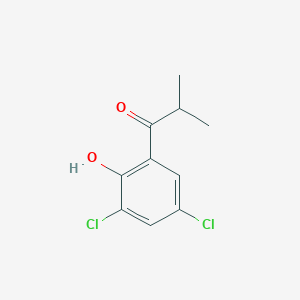 1-(3,5-Dichloro-2-hydroxyphenyl)-2-methylpropan-1-one