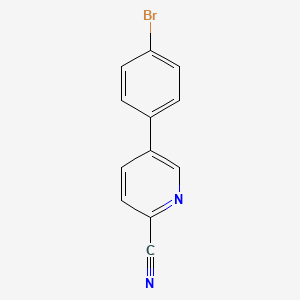 5-(4-Bromophenyl)picolinonitrile