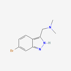 1H-Indazole-3-methanamine, 6-bromo-N,N-dimethyl-