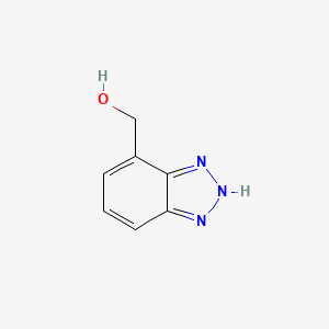 molecular formula C7H7N3O B8744136 1H-Benzotriazol-7-methanol 