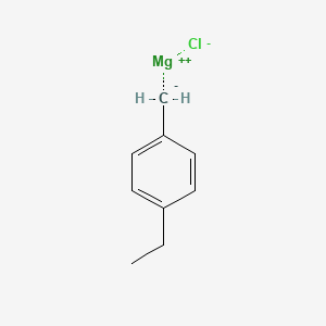 molecular formula C9H11ClMg B8744193 (4-Ethylbenzyl)magnesium chloride 