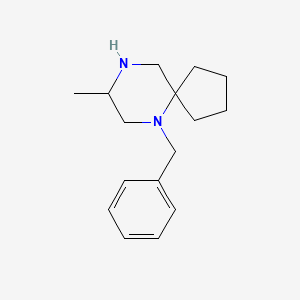 molecular formula C16H24N2 B8744202 6-Benzyl-8-methyl-6,9-diaza-spiro[4.5]decane 