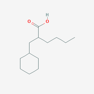 2-(Cyclohexylmethyl)hexanoic acid