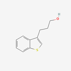 3-(1-Benzothiophen-3-yl)propan-1-ol