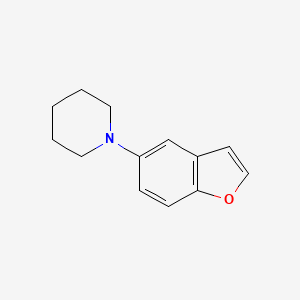 1-(Benzofuran-5-YL)piperidine