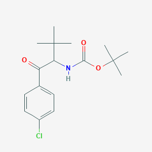 2-(Boc-amino)-2-t-butyl-1-(4-chlorophenyl)ethanone