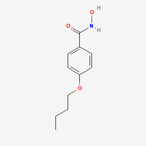 molecular formula C11H15NO3 B8744370 4-Butoxybenzohydroxamic acid 