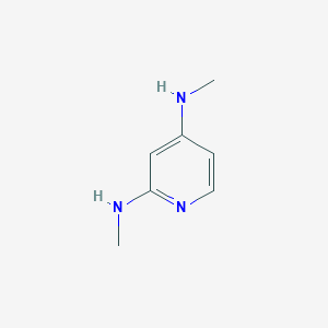 molecular formula C7H11N3 B8744413 2,4-Dimethylaminopyridine 