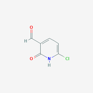 molecular formula C6H4ClNO2 B8744501 6-Chloro-2-hydroxynicotinaldehyde 